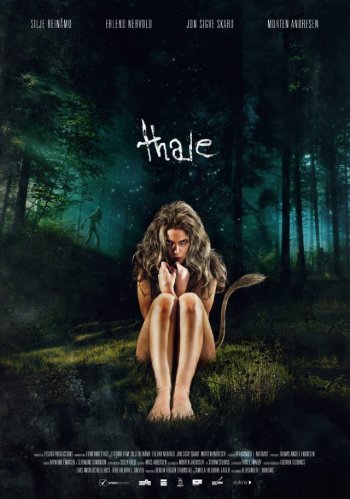 thale poster featuring title, and a woman sitting in the woods who has a tail