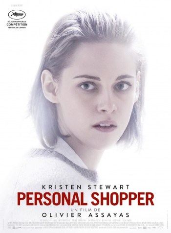 Personal shopper poster featuring the title and Kristen Stewart 